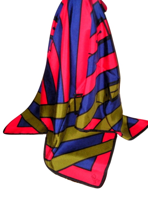 women scarf gift ideas for her Roberta di Camerino Vintage foulard